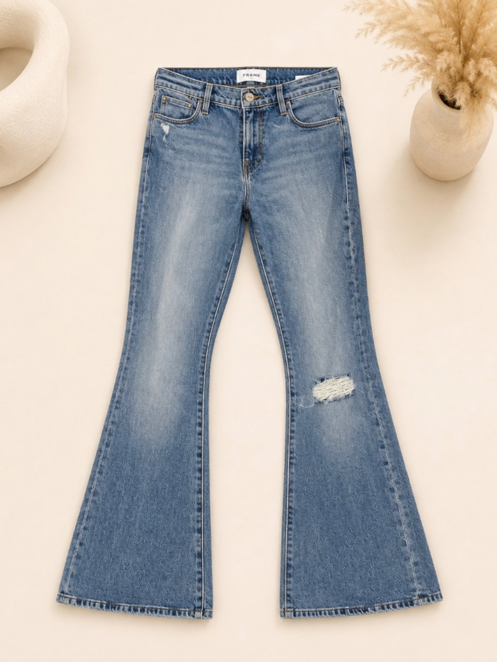 Frame Le High Flare Jeans Size 26